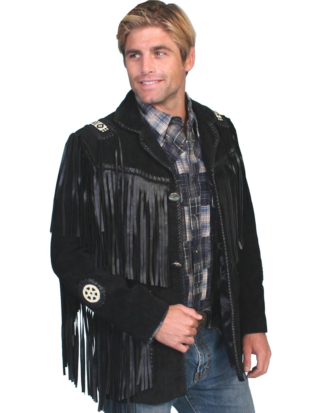 western leather jackets with fringe